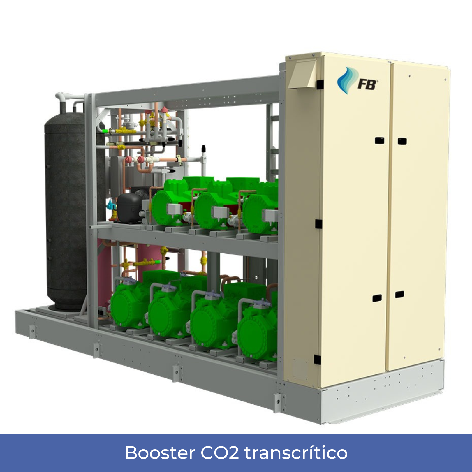 Booster CO2 transcrítico