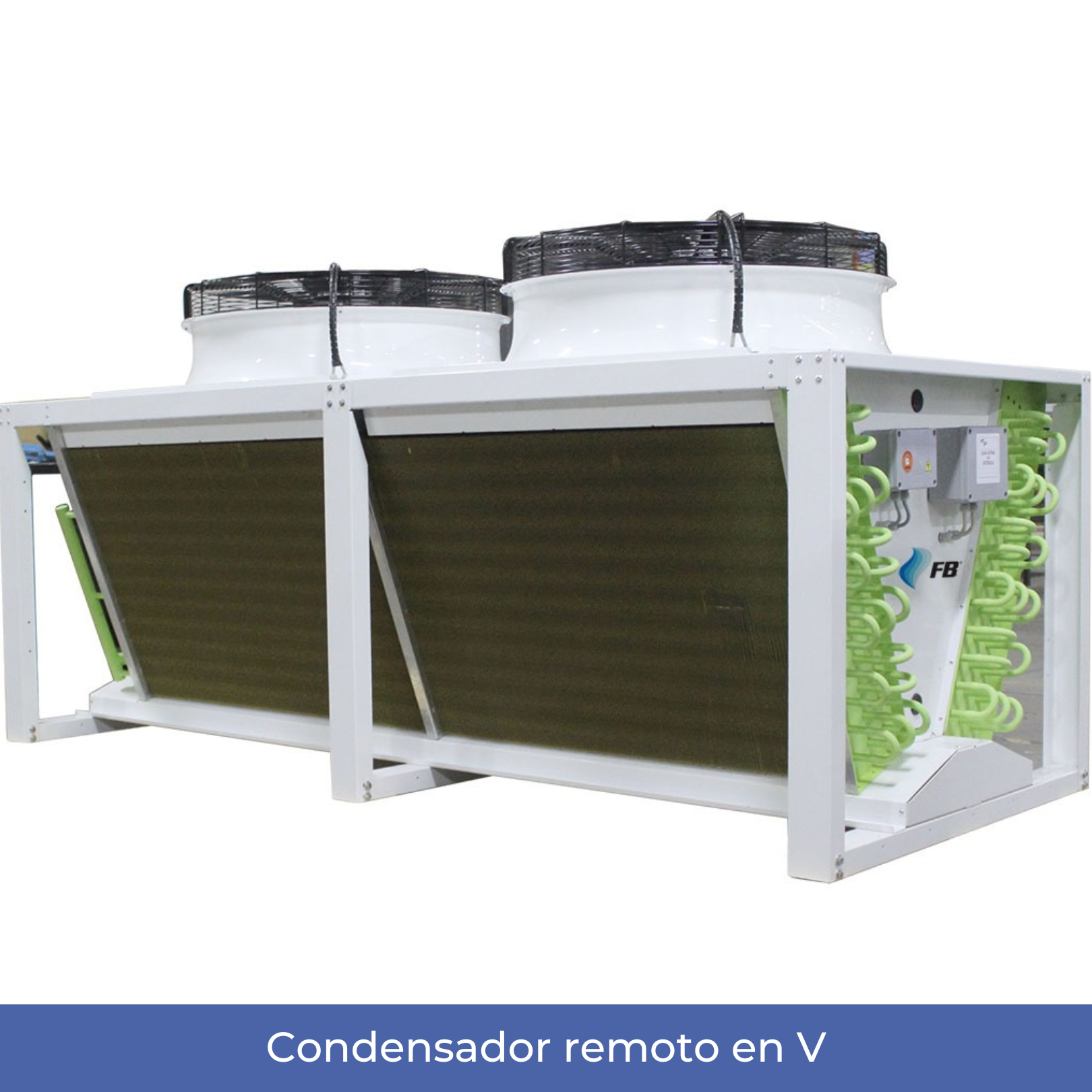 Condensador remoto en V