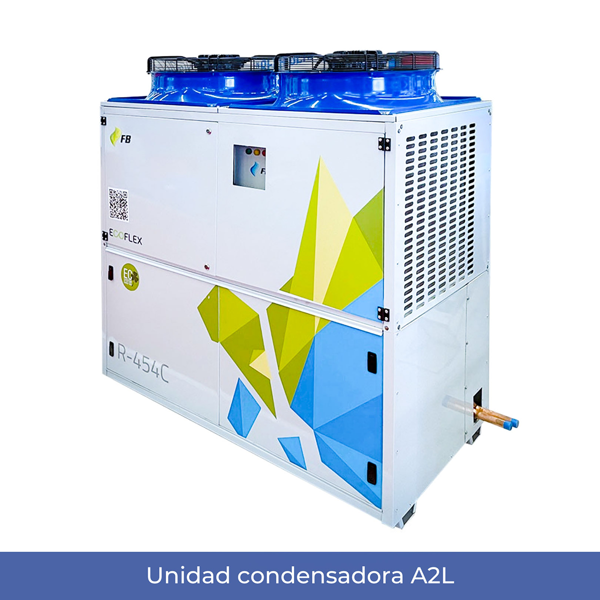 Unidad condensadora A2L | Venta, instalación y mantenimiento de equipos de refrigeración industrial y comercial NOVAFRIOS al mejor precio.
