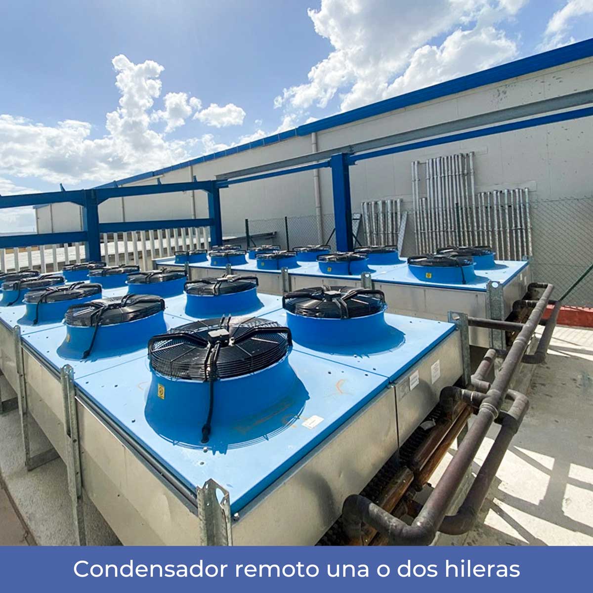 Condensador remoto una o dos hileras | NOVAFRIOS